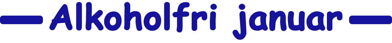 Forside Banner Alkoholfri Januar Forside Banner Alkoholfri Januar